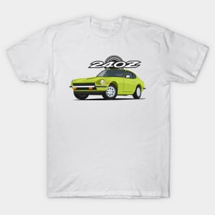 240z Fairlady classic sport coupe green light T-Shirt